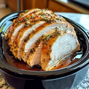 Slow Cooker Amish Maple Turkey Breast 6-7 Hours Ultimate Delicious