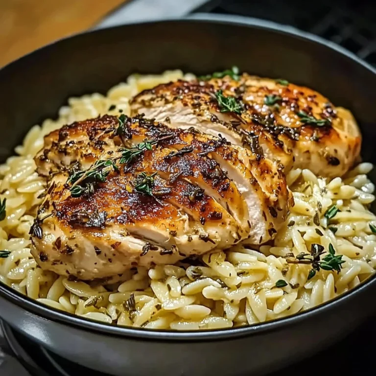 Slow Cooker Parmesan Herb Chicken & Orzo 30 Minutes Easy Delicious