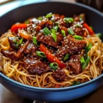 Sticky Beef Noodles 30 Minutes Easy Delicious
