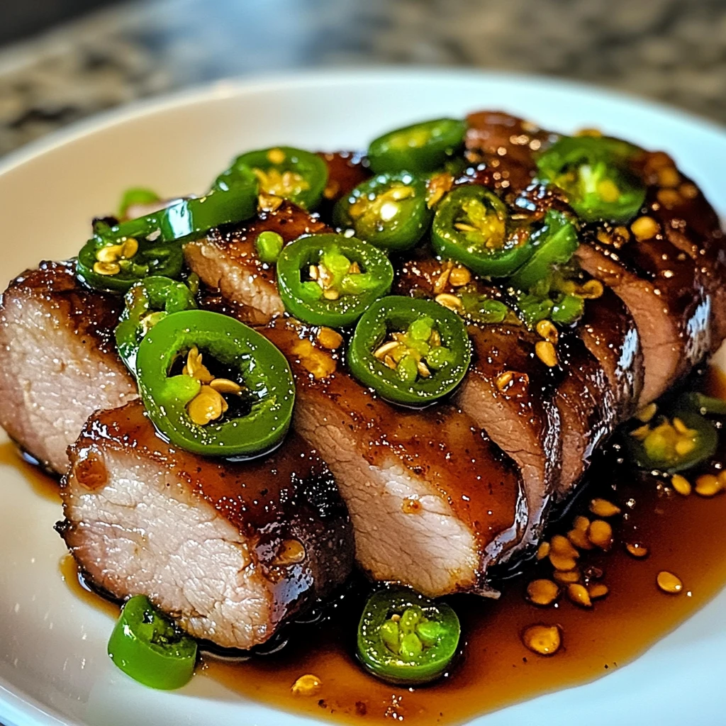 Sweet Jalapeno Pork 4 Servings Ultimate Delicious