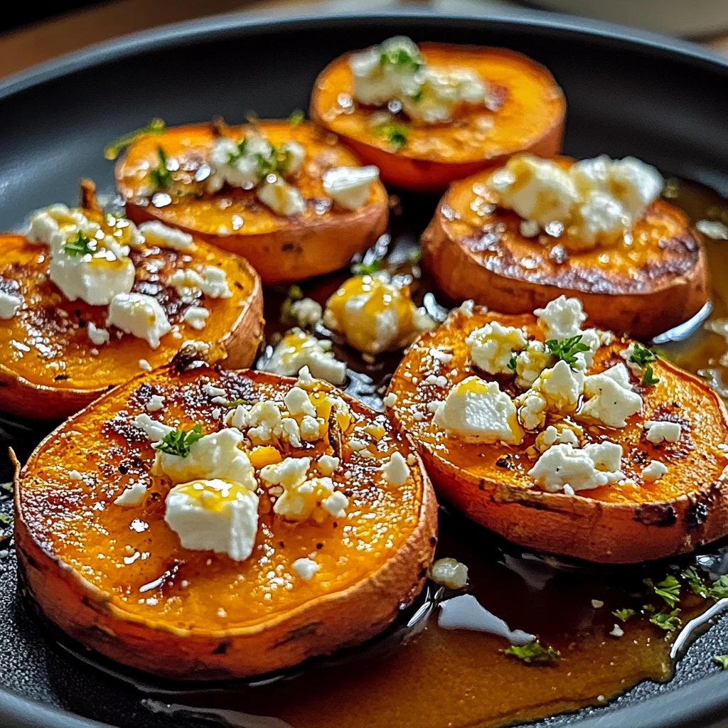 Sweet Potato Rounds with Honey and Feta: 5 Steps to Amazing
