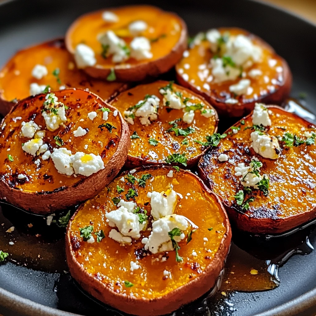Sweet Potato Rounds with Honey and Feta: 5 Steps to Amazing