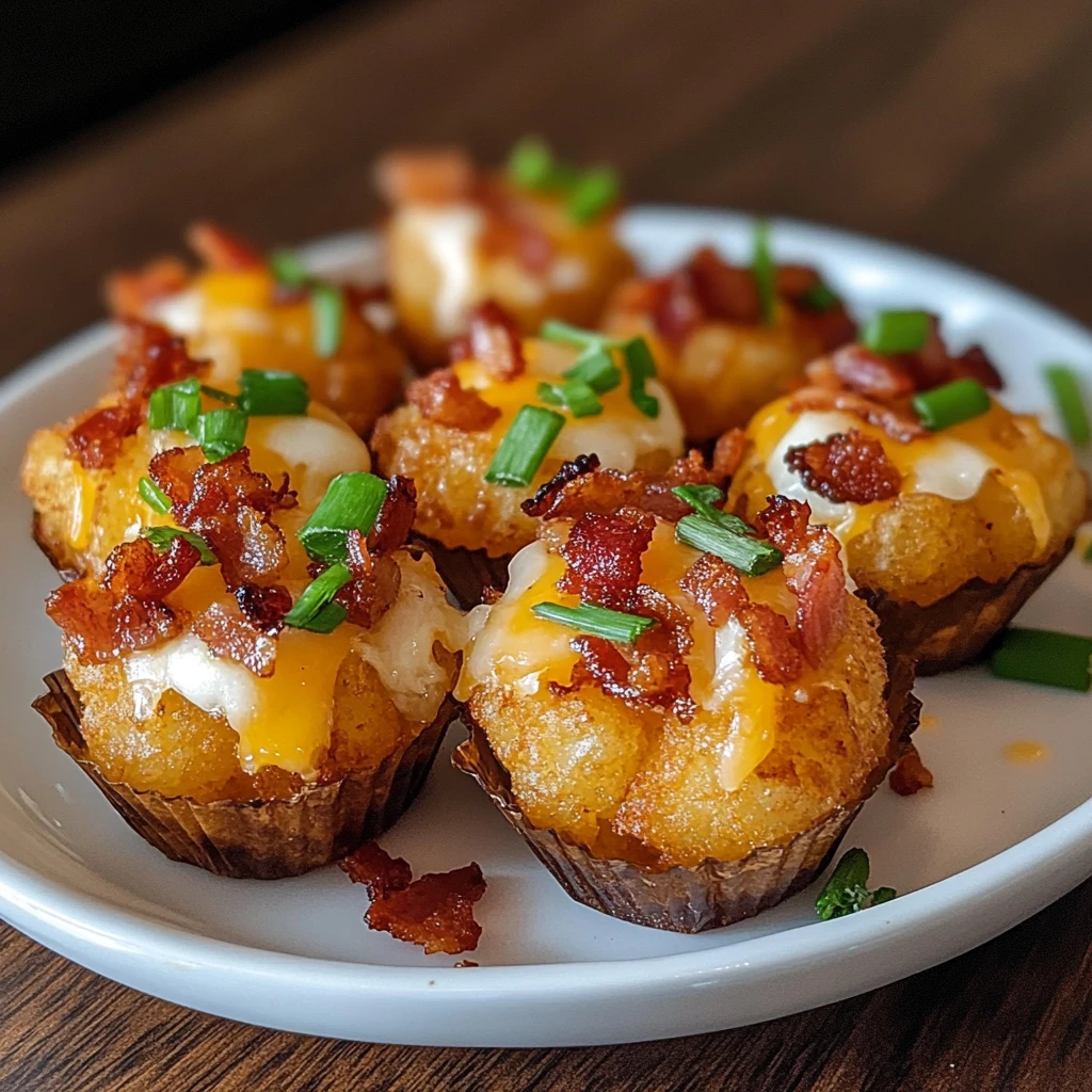 Tater Tot Appetizer Cups 30 Minutes Easy Delicious