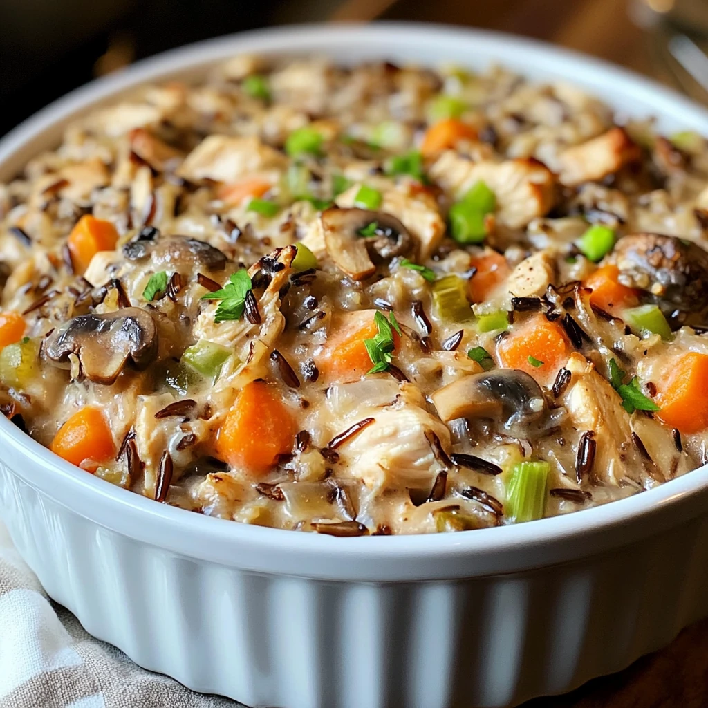 Ultimate Chicken Wild Rice Casserole 30 Minutes Amazing