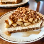 Apple Crisp Cheesecake 7 Ingredients Perfectly Delicious