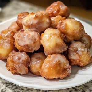 Apple Fritter Bites 10 Ingredients Easy Delicious