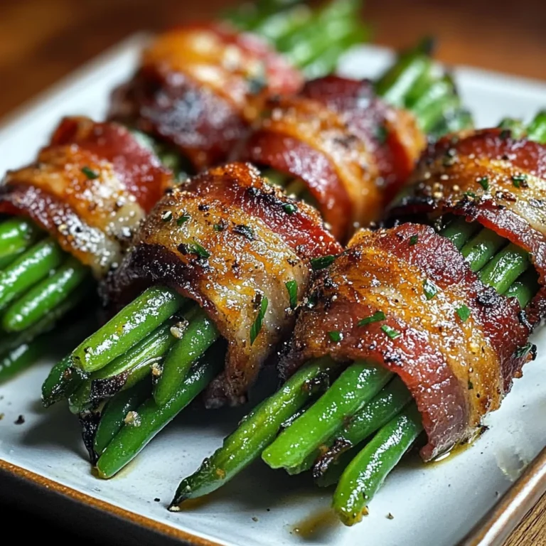 Bacon-Wrapped Green Bean Bundles 15 Minutes Perfectly Delicious