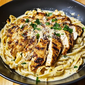 Blackened Cajun Chicken Alfredo 4 Servings Ultimate Delicious