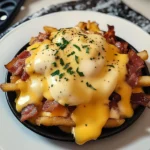 Breakfast Poutine with Hollandaise Sauce 4 Servings Awesome Delicious