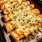 Cheesy Garlic Breadsticks 4 Servings Easy Delicious
