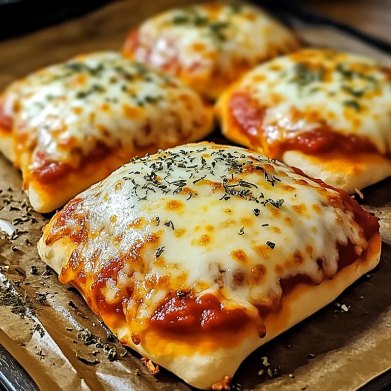 Cheesy Pizza Pockets 30 Minutes Easy Delicious