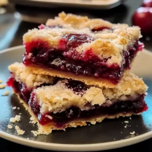 Cherry Pie Bars 30 Minutes Easy Delicious