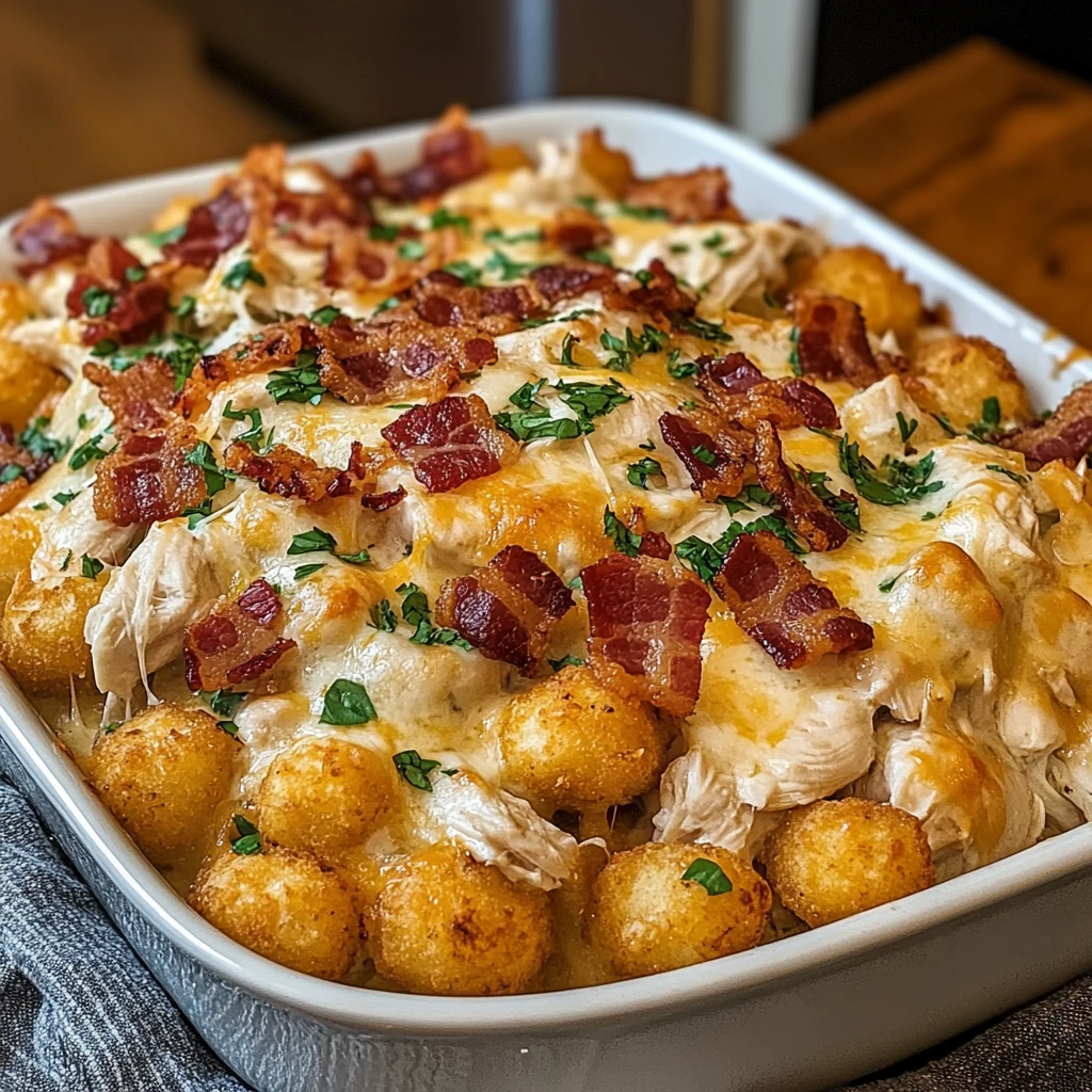 Chicken Bacon Ranch Casserole 5 Steps Easy Delicious