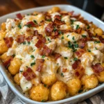 Chicken Bacon Ranch Casserole 5 Steps Easy Delicious