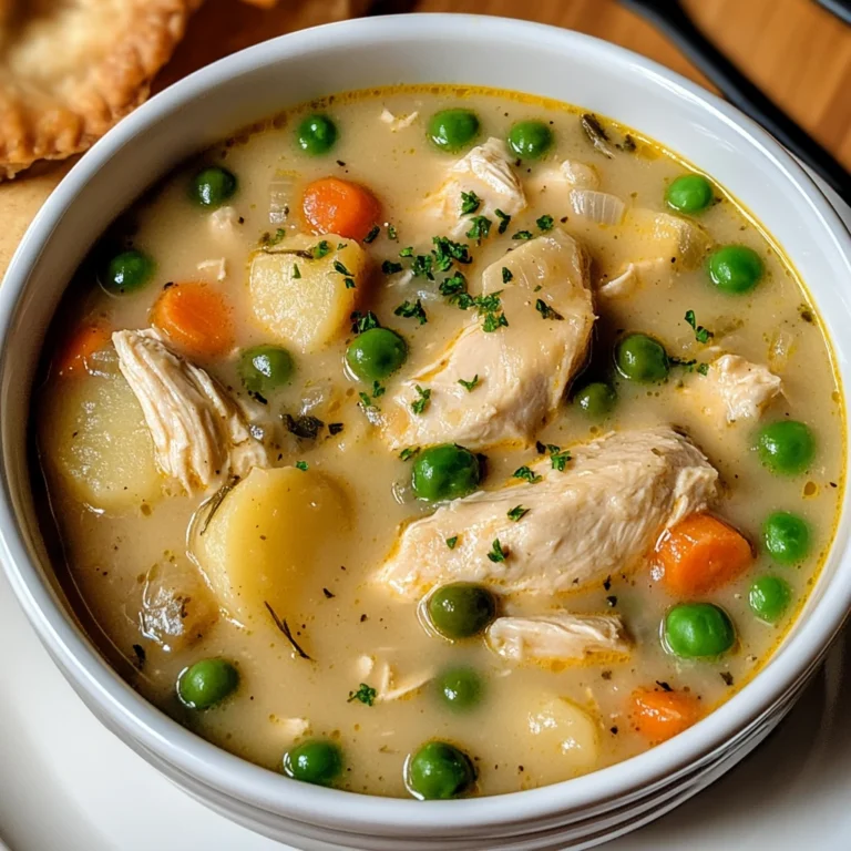 Chicken Pot Pie Soup 30 Minutes Easy Delicious