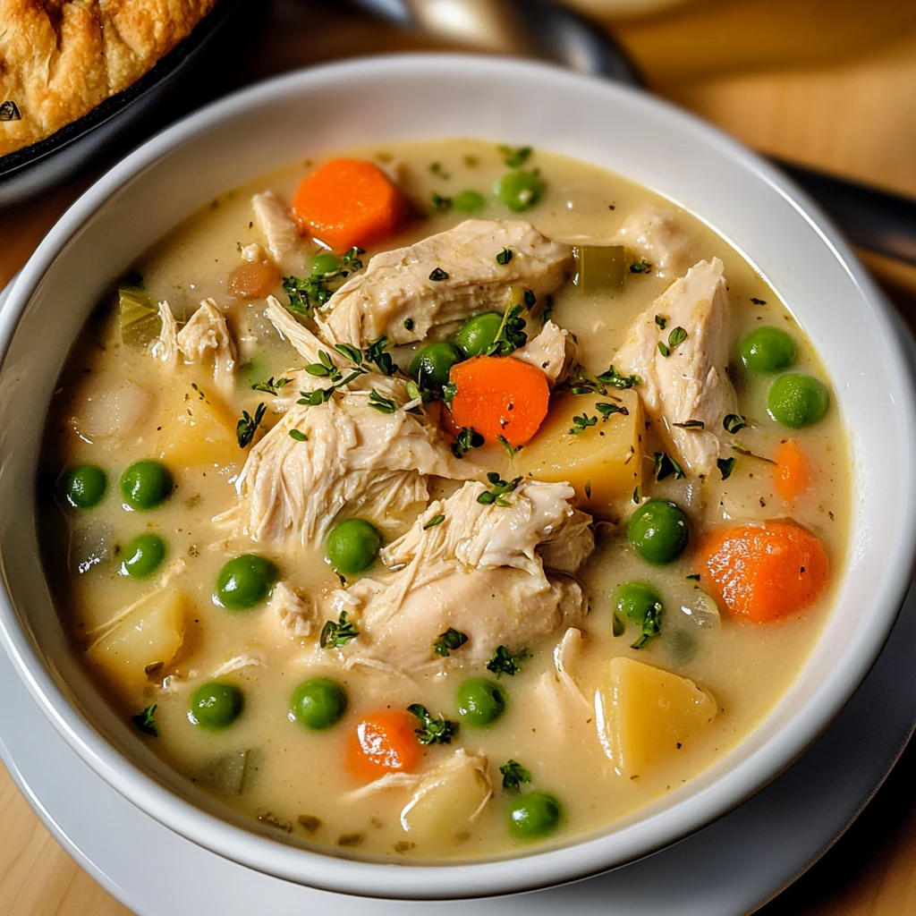 Chicken Pot Pie Soup 30 Minutes Easy Delicious