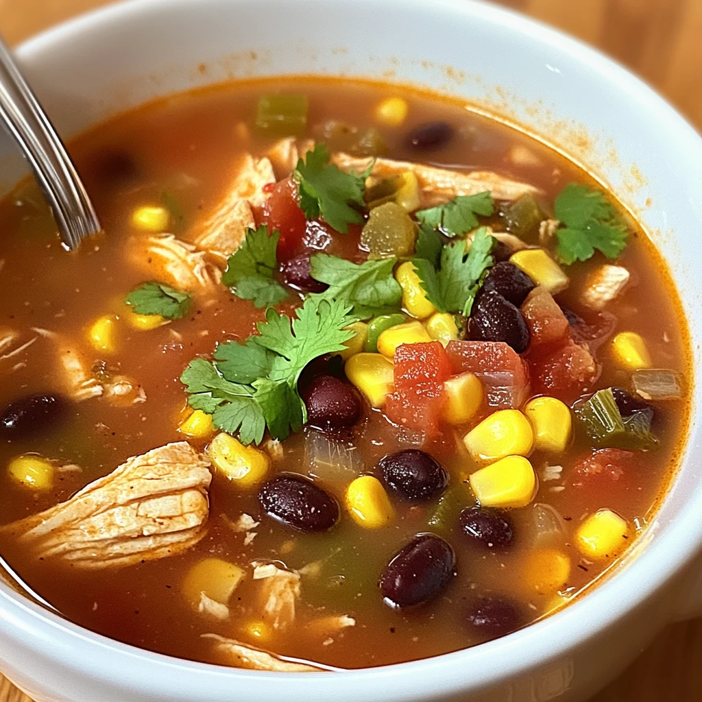Chicken Taco Soup 5 Steps Ultimate Delicious
