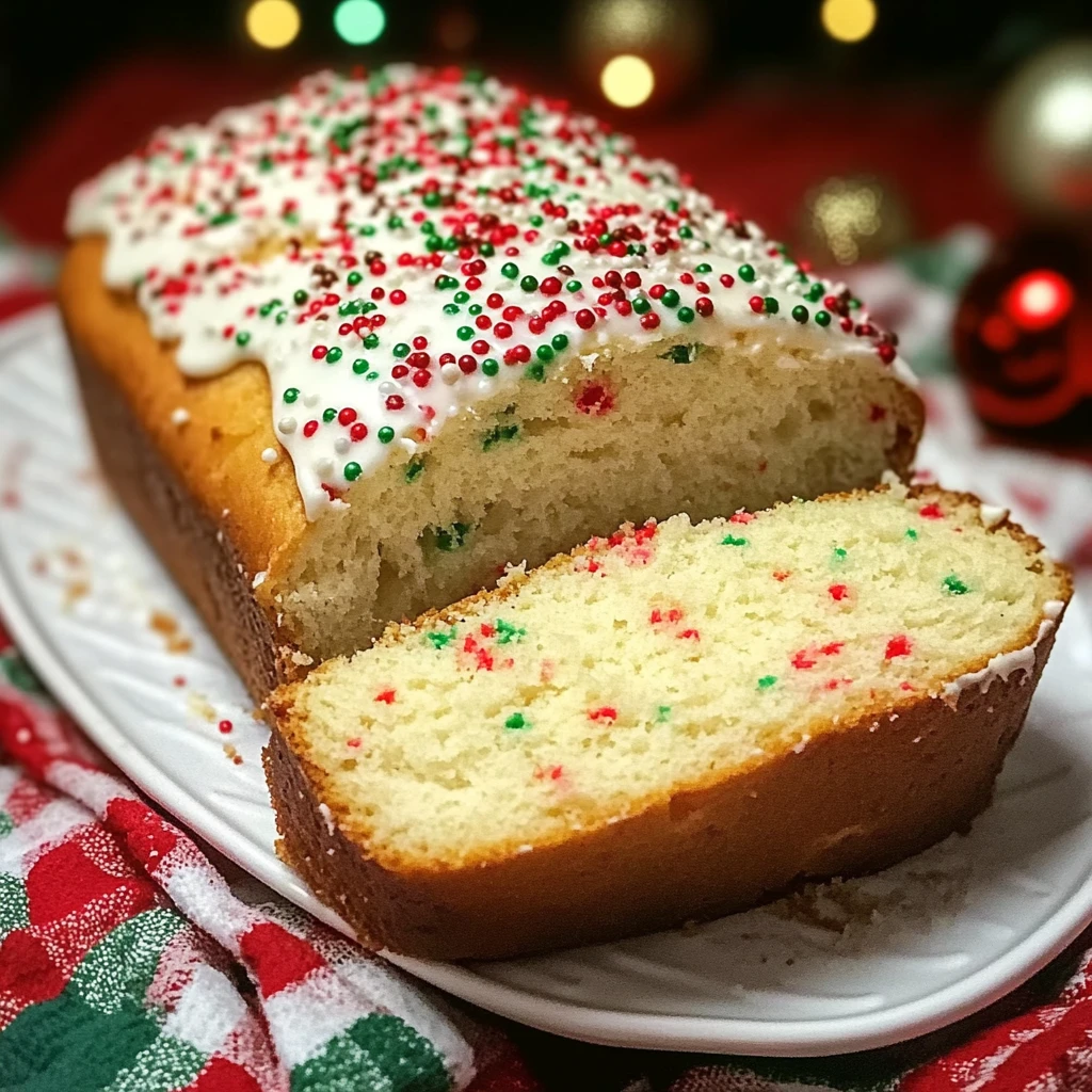 Christmas Sprinkle Buttermilk Bread 5 Steps Perfect Delicious