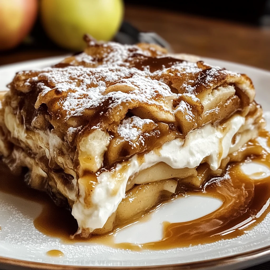 Cinnamon Roll Apple Lasagna 5 Steps Ultimate Delicious