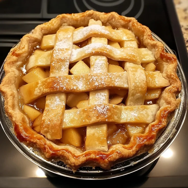 Classic Homemade Apple Pie 7 Ingredients Perfect Delicious