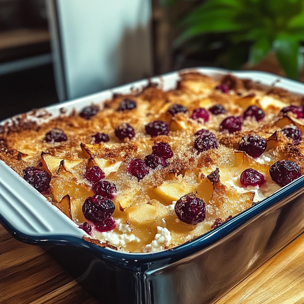 Cranberry Apple Bake 35 Minutes Easy Delicious