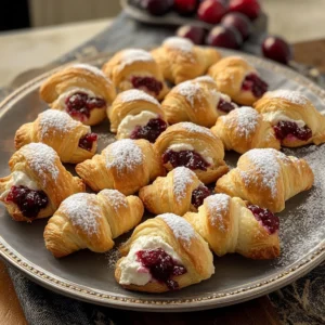 Cranberry Cream Cheese Crescent Bites 8 Ingredients Perfect Delicious