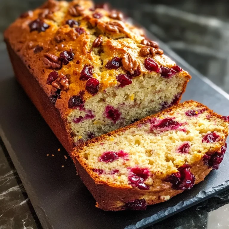 Cranberry Orange Bread 7 Ingredients Awesome Delicious