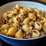 Creamy Beef and Shells 30 Minutes Ultimate Delicious