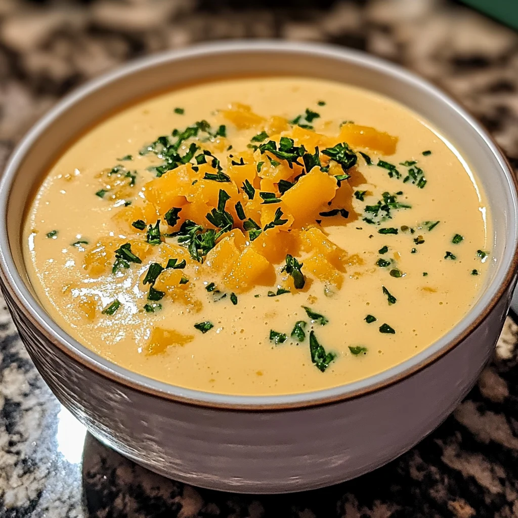 Creamy Beer Cheese Soup 4 Servings Easy Delicious