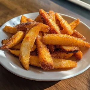 Crispy Air Fryer Apple Fries 8 Minutes Ultimate Delicious