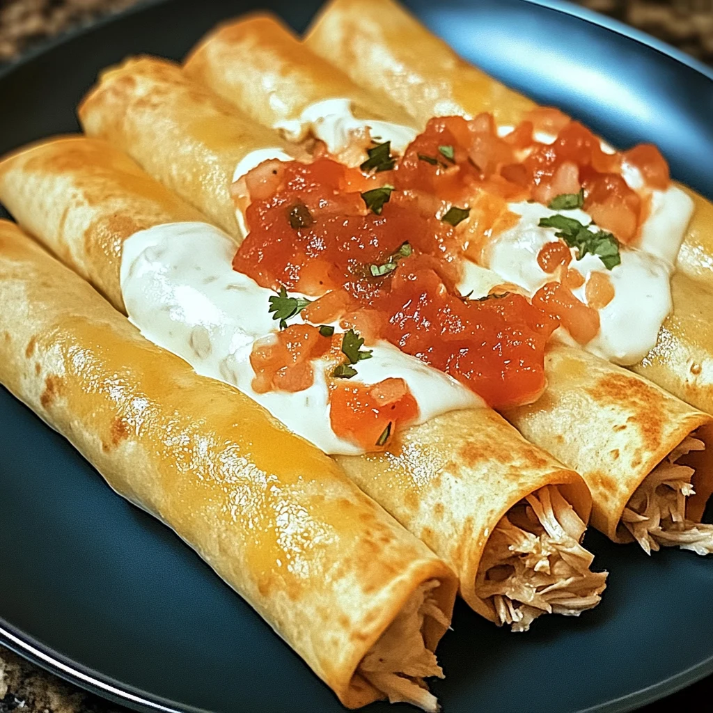 Crispy Baked Cream Cheese Chicken Taquitos 30 Minutes Easy Delicious