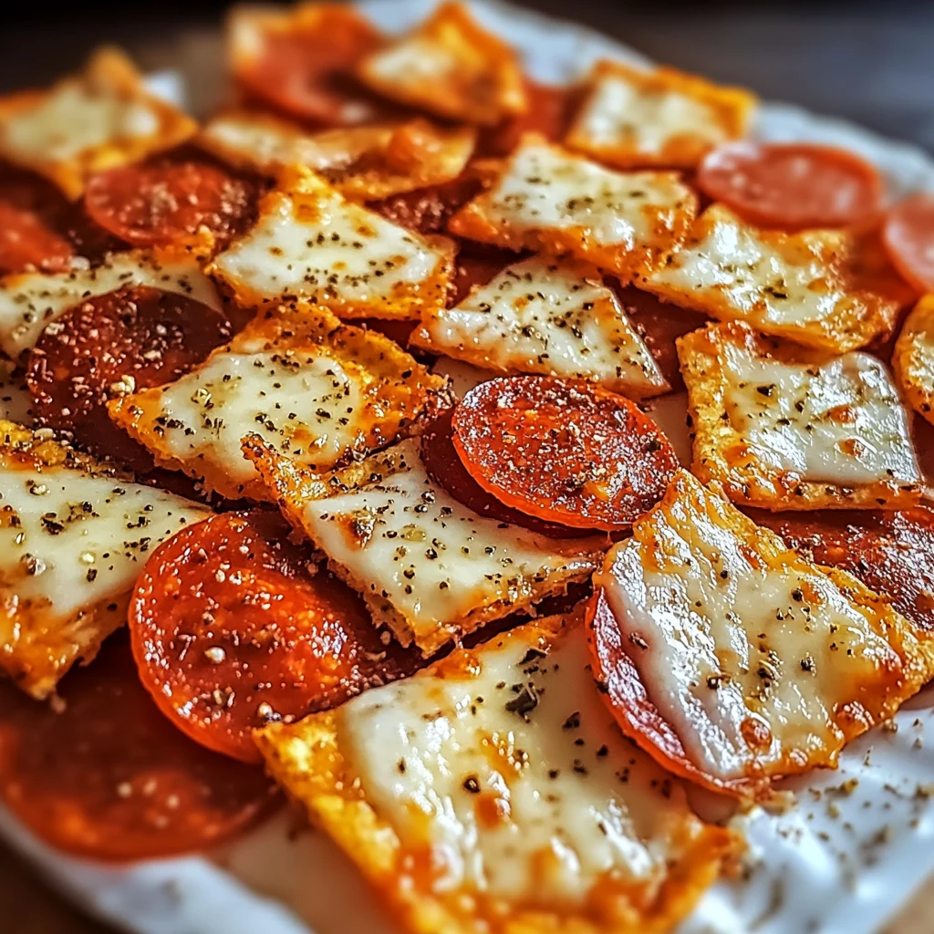 Crispy Pizza Chips Recipe 8 Minutes Easy Delicious