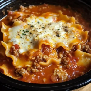 Delicious Crock Pot Lasagna Soup 4 Servings Easy Amazing