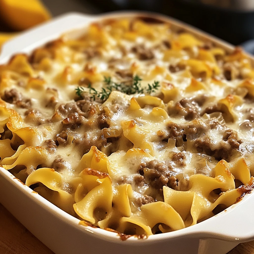 French Onion Beef Casserole 5 Steps Ultimate Delicious