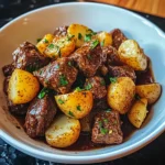 Garlic Butter Beef Bites and Potatoes: 5 Steps to Delicious