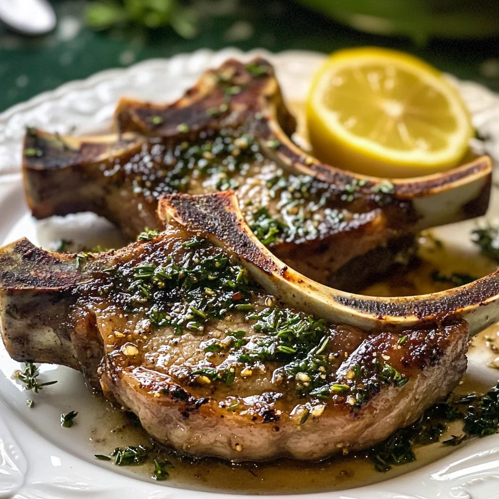 Garlic and Herb Lamb Chops 5 Steps Ultimate Delicious