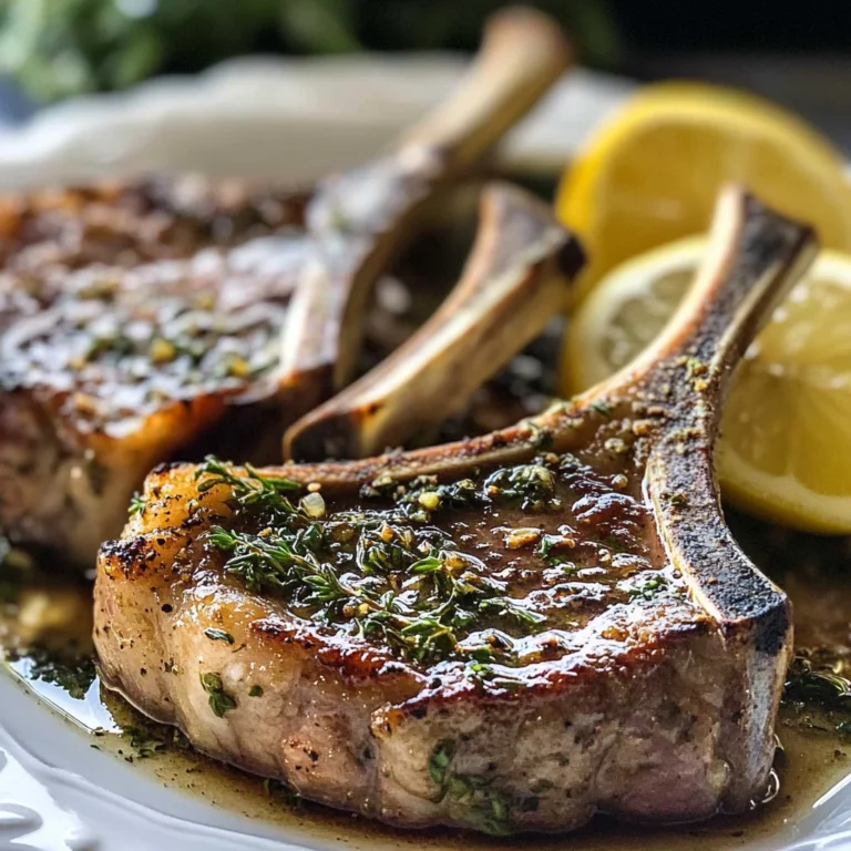 Garlic and Herb Lamb Chops 5 Steps Ultimate Delicious