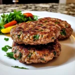 Ground Turkey Burger 4 Servings Easy Delicious