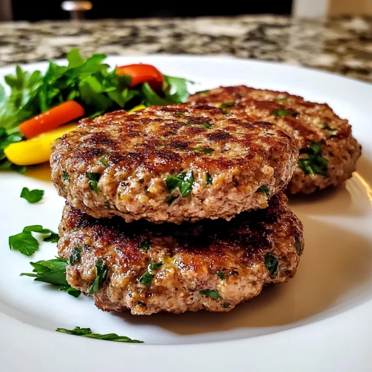 Ground Turkey Burger 4 Servings Easy Delicious