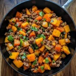 Ground Turkey Sweet Potato Skillet 30 Minutes Easy Delicious