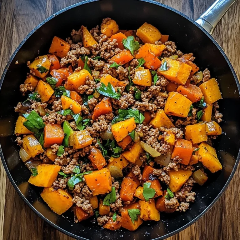 Ground Turkey Sweet Potato Skillet 30 Minutes Easy Delicious