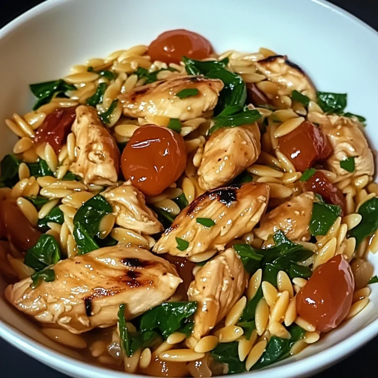 High Protein Chicken Orzo 30 Minutes Ultimate Delicious