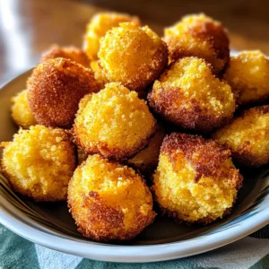 Honey Butter Cornbread Poppers 4 Servings Easy Delicious
