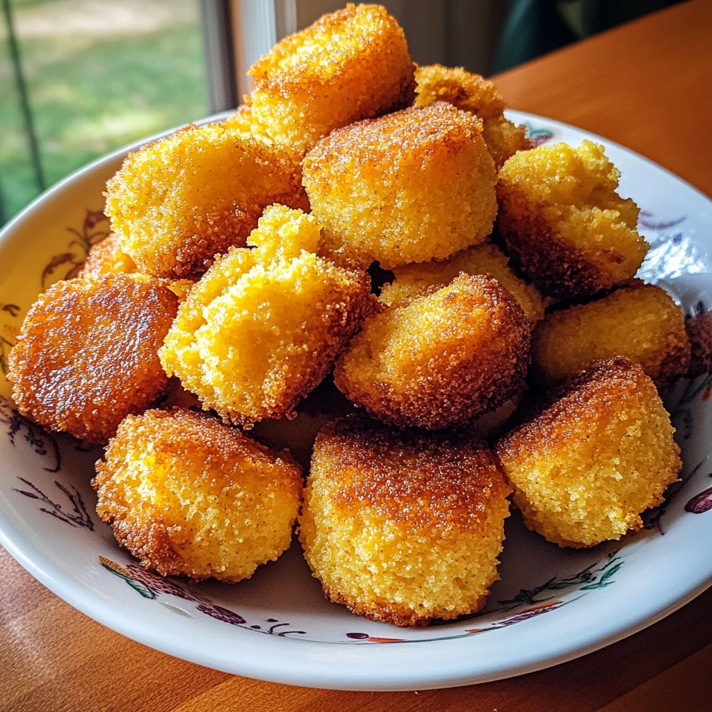 Honey Butter Cornbread Poppers 4 Servings Easy Delicious