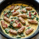 Keto Creamy Tuscan Sausage 4 Servings Easy Delicious