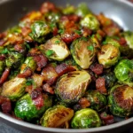 Maple Bacon Roasted Brussels 30 Minutes Outstanding Delicious