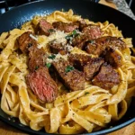 One-Pan Creamy Cajun Honey Garlic Steak Pasta 30 Minutes Ultimate Delicious