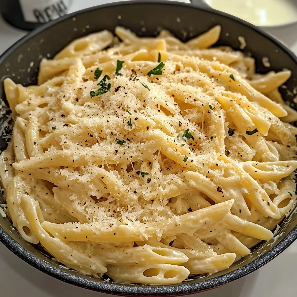 One Pot Creamy Garlic Pasta 30 Minutes Easy Delicious