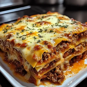 Parmesan Garlic Bacon Cheeseburger Lasagna 30 Minutes Ultimate Delicious