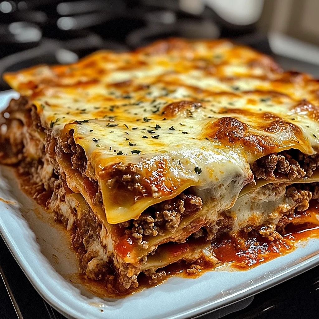 Parmesan Garlic Bacon Cheeseburger Lasagna 30 Minutes Ultimate Delicious